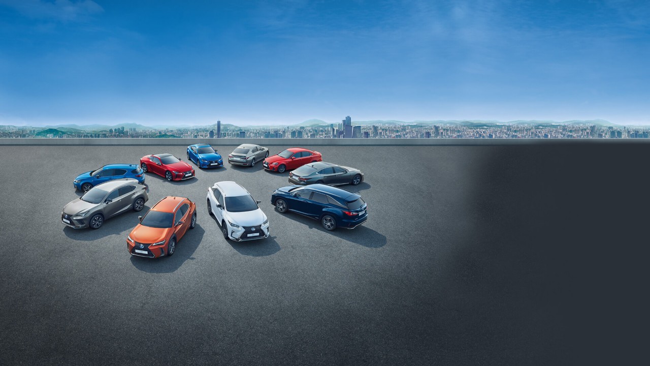 FULL RANGE OF LEXUS SELF-CHARGING HYBRID MODELS
