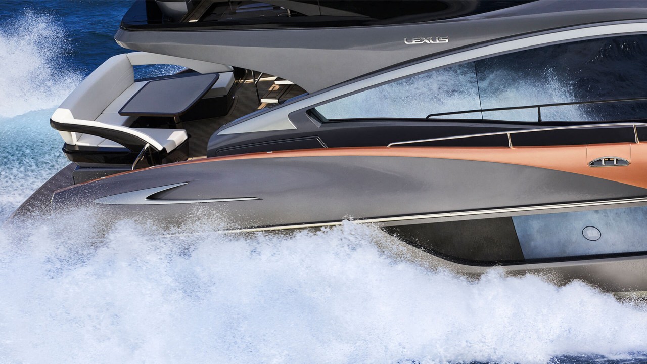 LEXUS PREMIERES NEW LUXURY YACHT