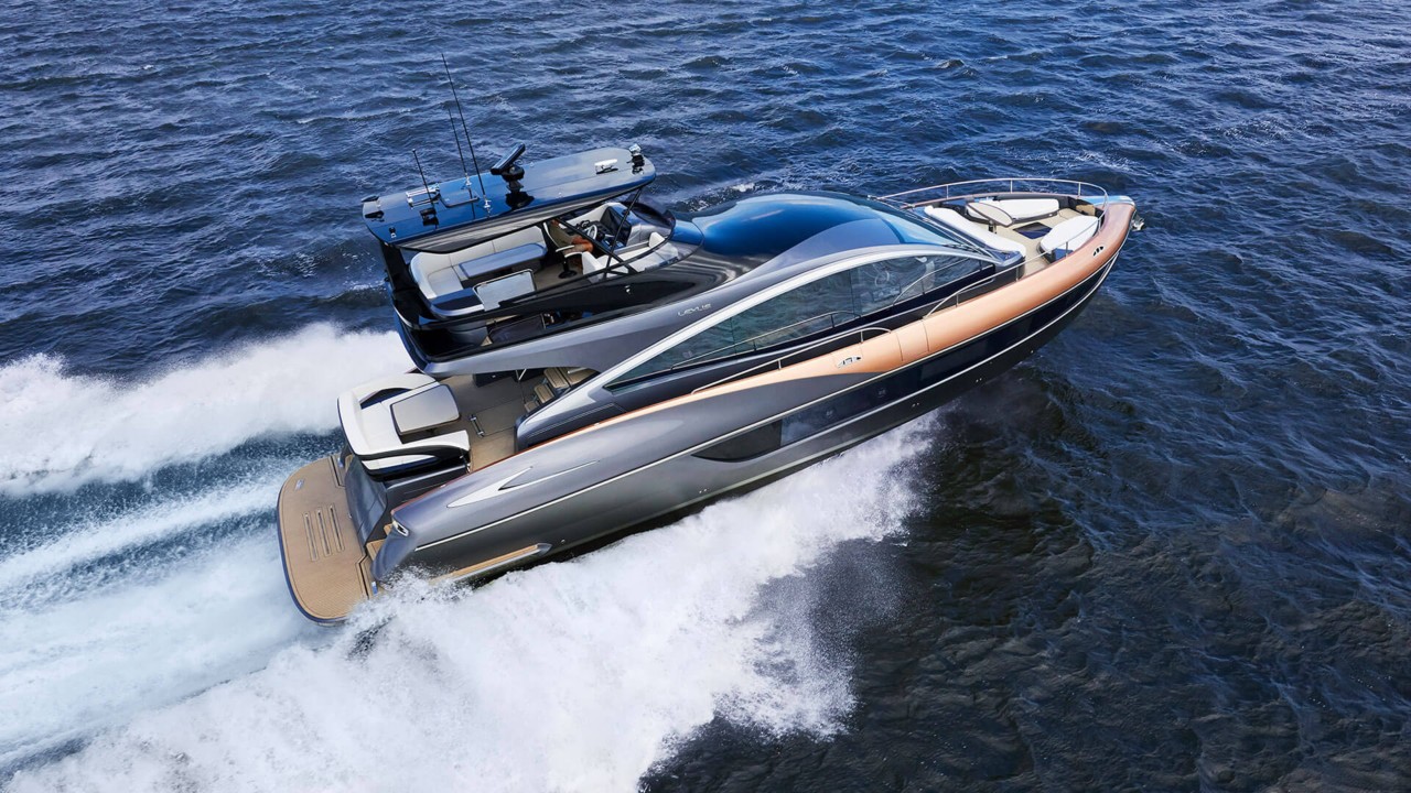 LEXUS PREMIERES NEW LUXURY YACHT