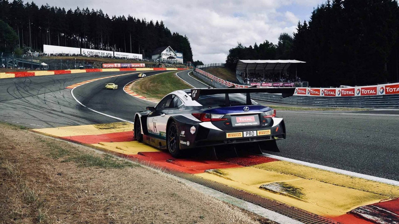 UNIQUE LFA CAR IN 24 HOURS OF SPA