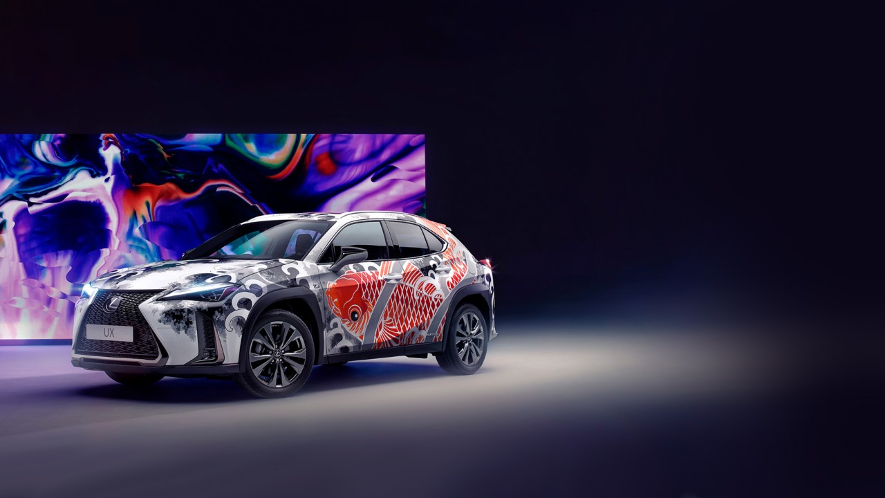 LEXUS UNVEILS THE WORLD’S FIRST TATTOOED CAR