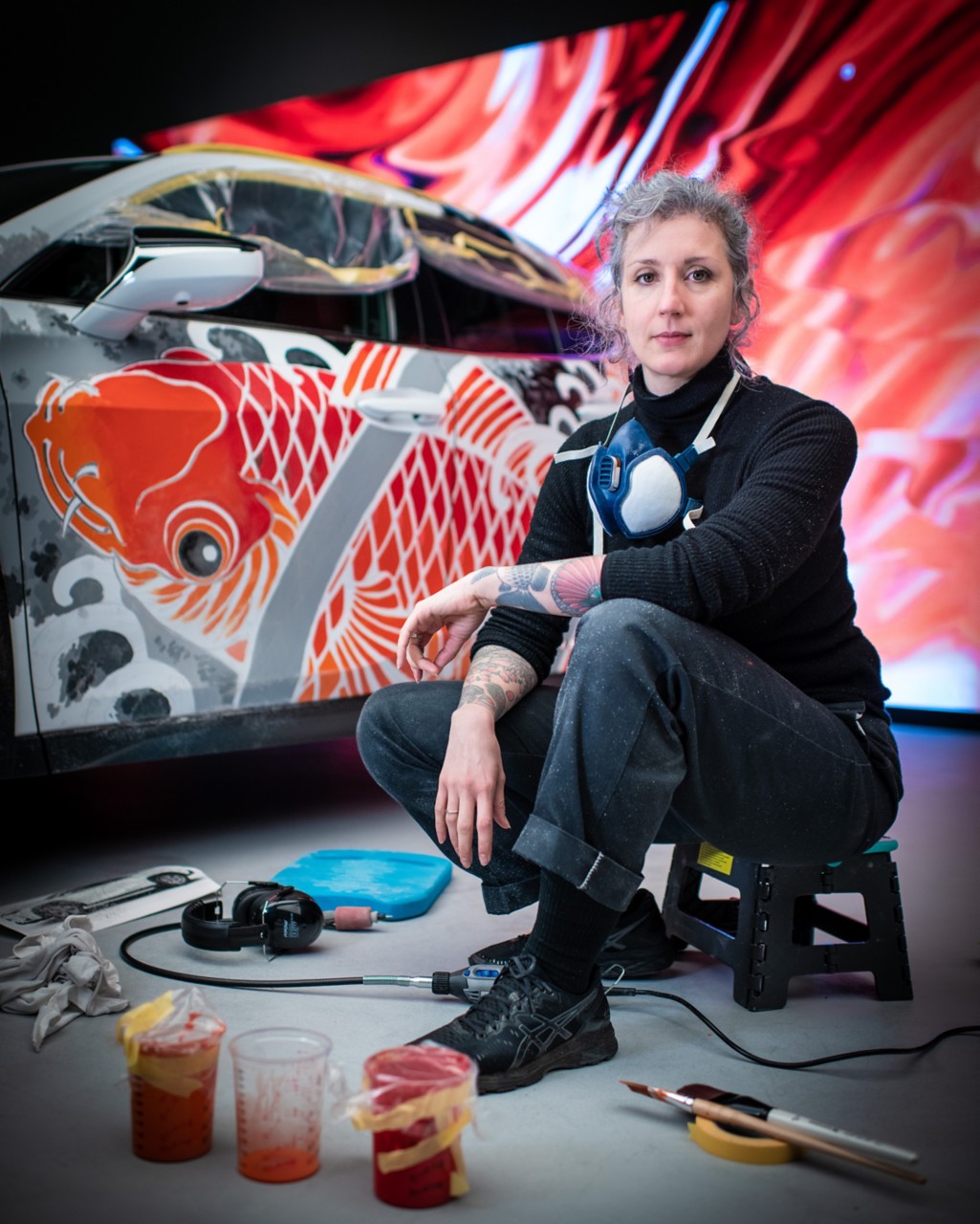 LEXUS UNVEILS THE WORLD’S FIRST TATTOOED CAR