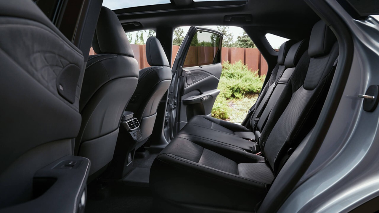 Lexus RX rear passenger seats