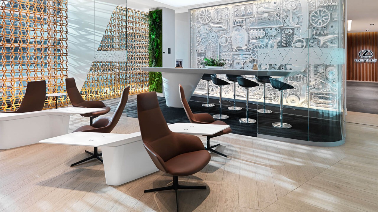 The loft by  Lexus and Brussels airlines