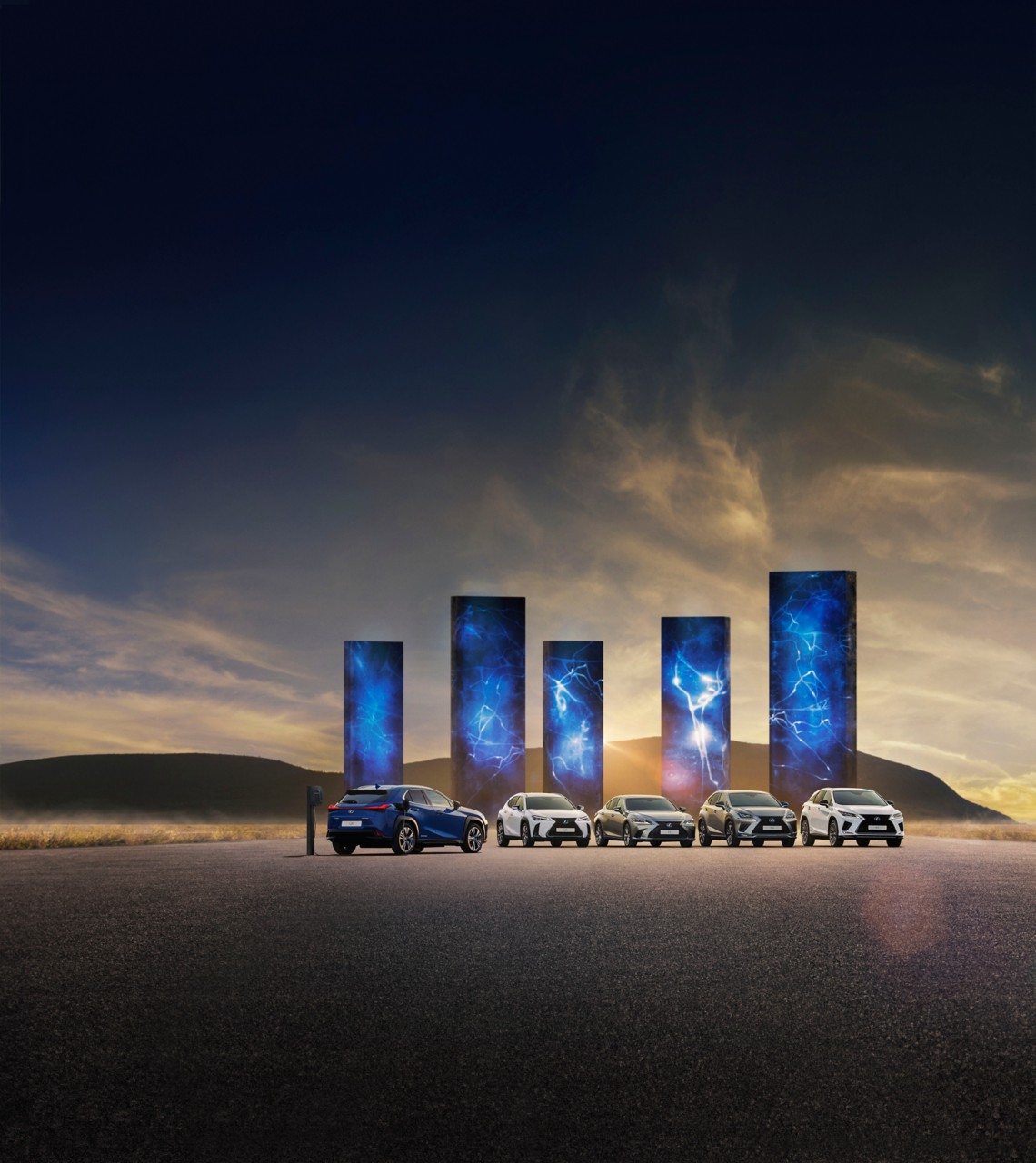 Lexus self-charging hybrid range of vehicles