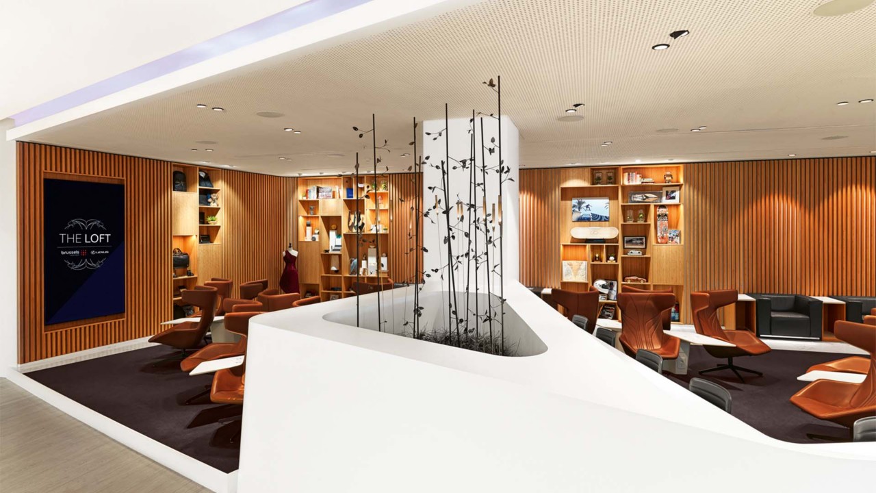 THE LOFT by Brussels Airlines and Lexus at Brussels airport