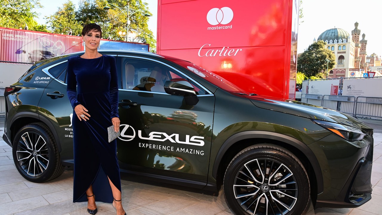 A female star at the 2021 Venice Film Festival 