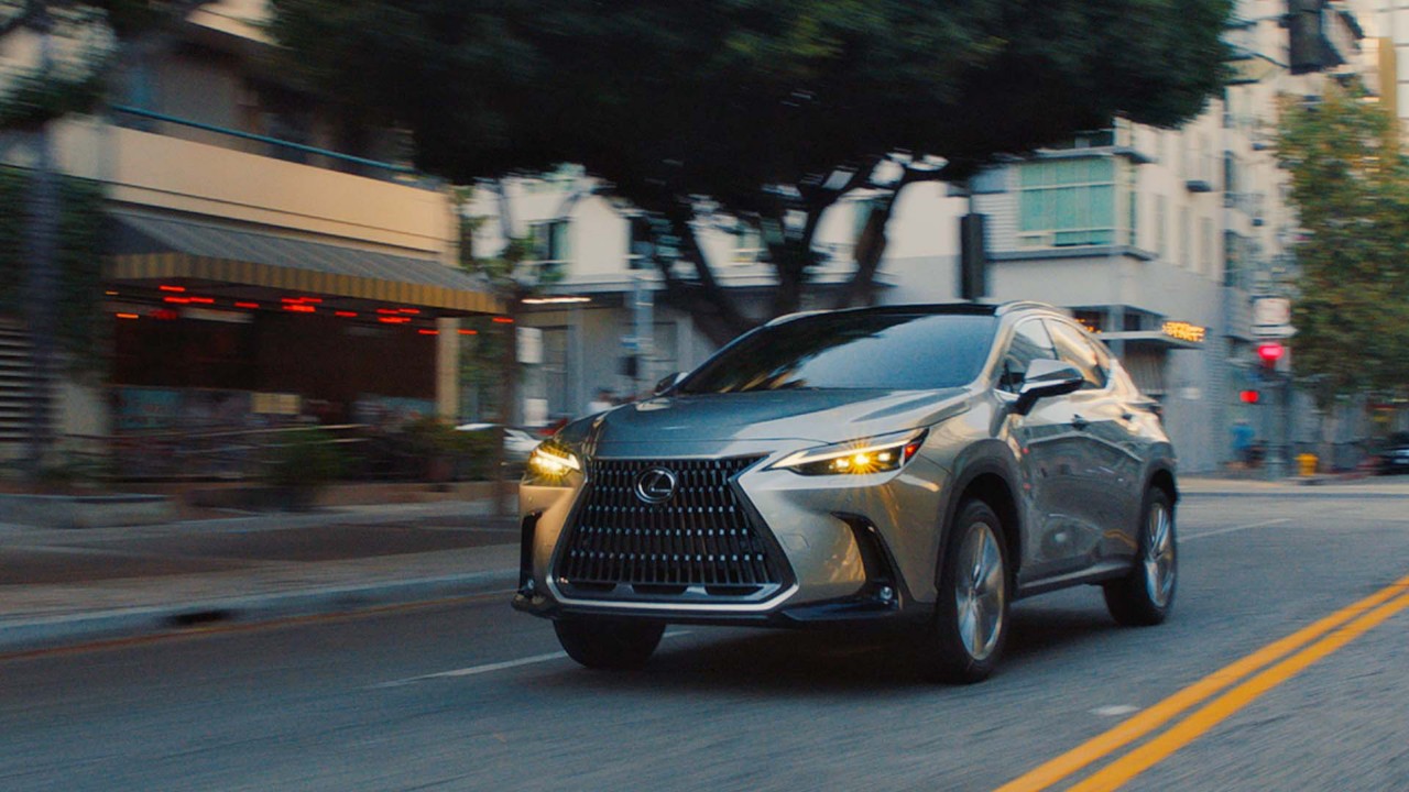 Lexus NX featuring in the Moonfall movie trailer