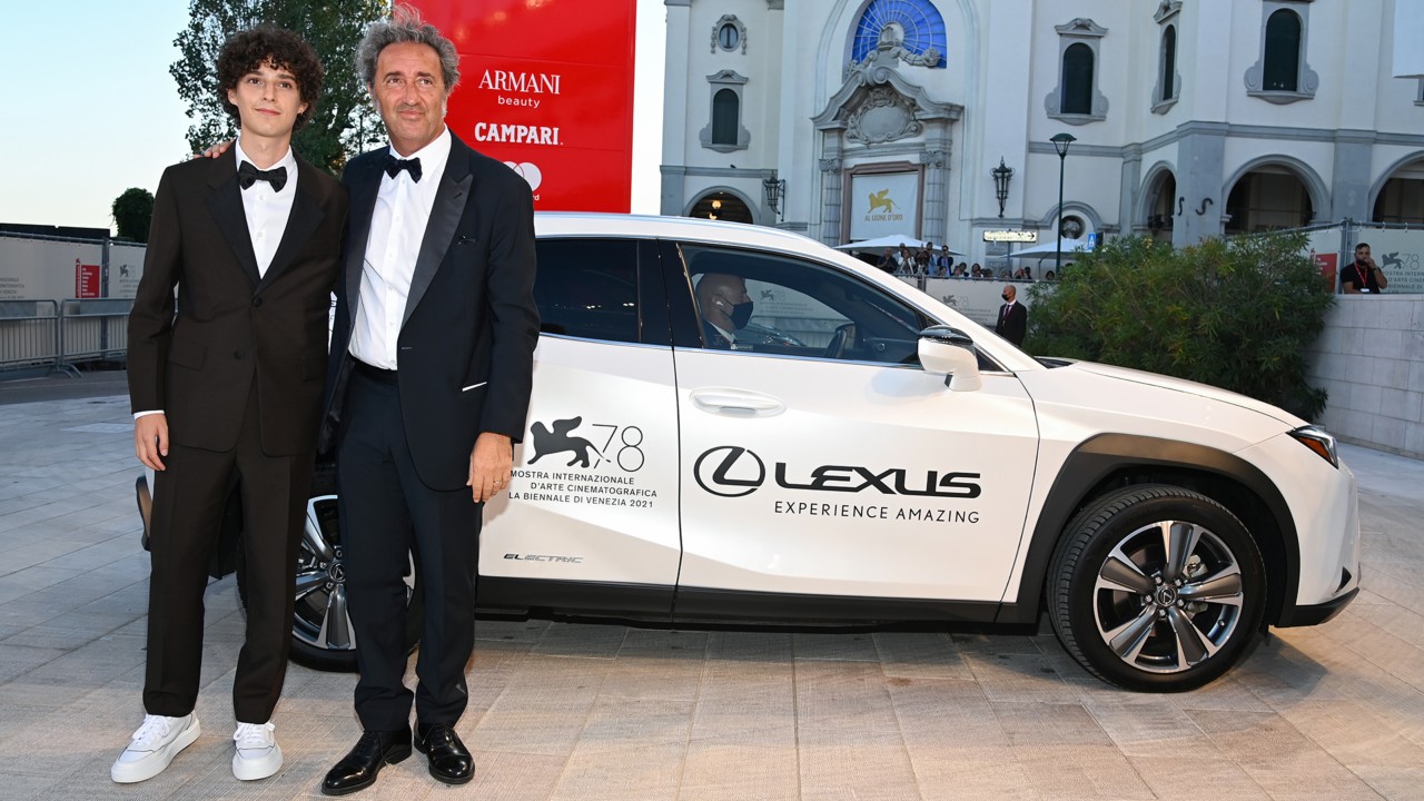 Stars at the 78th Venice International Film Festival closing ceremony