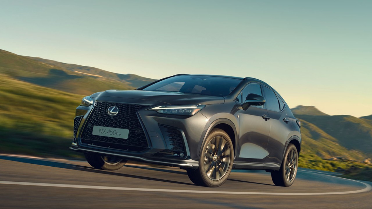 Lexus NX driving
